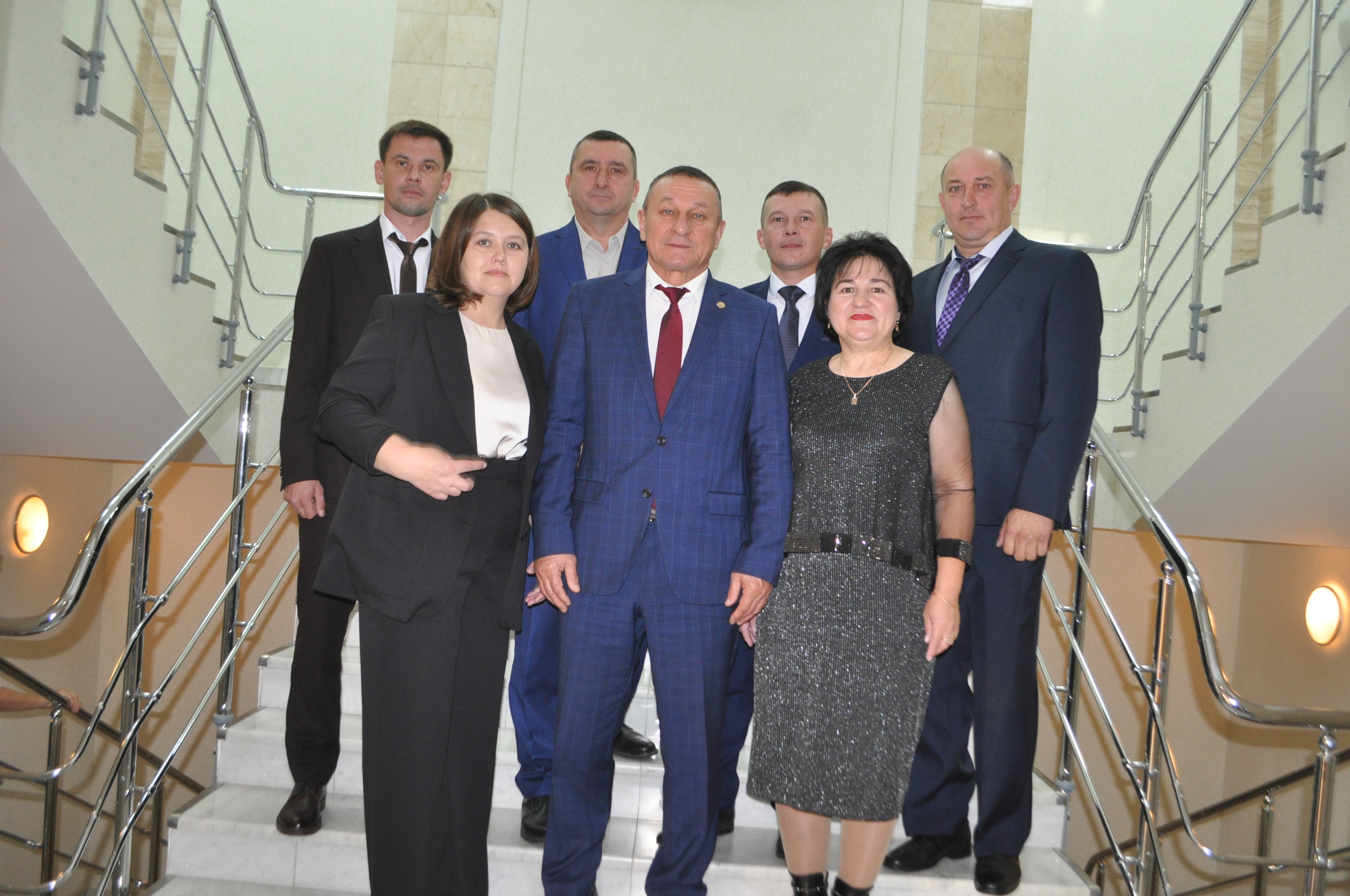Тантанада катнашучы делегациядән бер тәркем